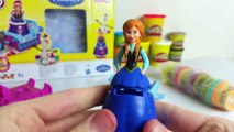 PLAY DOH Disney Frozen Play Doh Sled Adventure Anna Olaf Sven Play Doh Frozen Video Toy Re