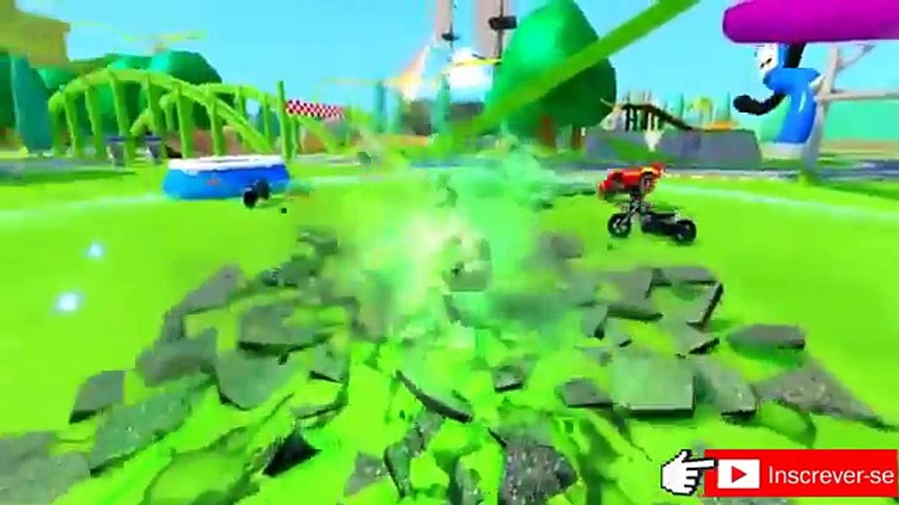 Homem Aranha Desenho Animado Em Portugues | Hulk Relâmpago Mcqueen rimas de canções infantis