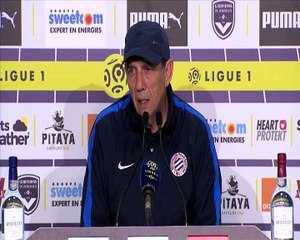 Jean-Louis Gasset après FCGB 5-1 MHSC