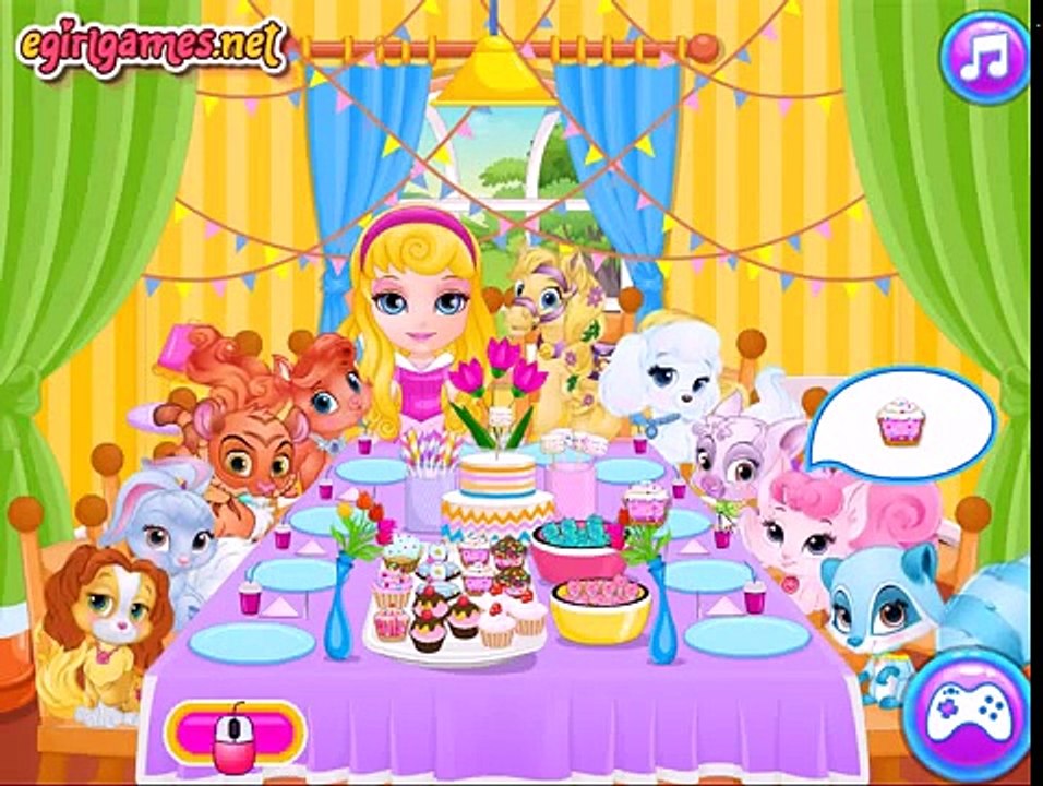 Baby Barbie Palace Pets Pj Party - Baby Barbie Disney Princess Palace Pet Party Game For K