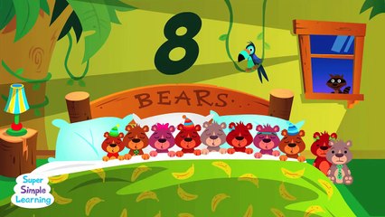 Ten In The Bed + More | Super Simple Songs