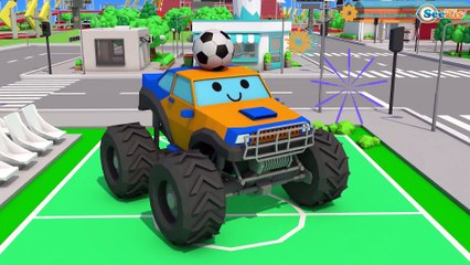 3D Çizgi Film - Ambulans, Kamyon ve Yarış Arabası - Türkçe İzle - Akıllı Arabalar