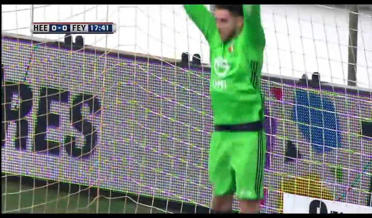 Reza Ghoochannejhad Goal HD - Heerenveen 1-0 Feyenoord - 19.03.2017