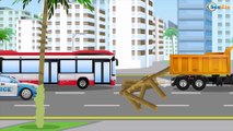 Camión - Dibujos animados de Coches - Camiónes infantiles - Carritos para niños