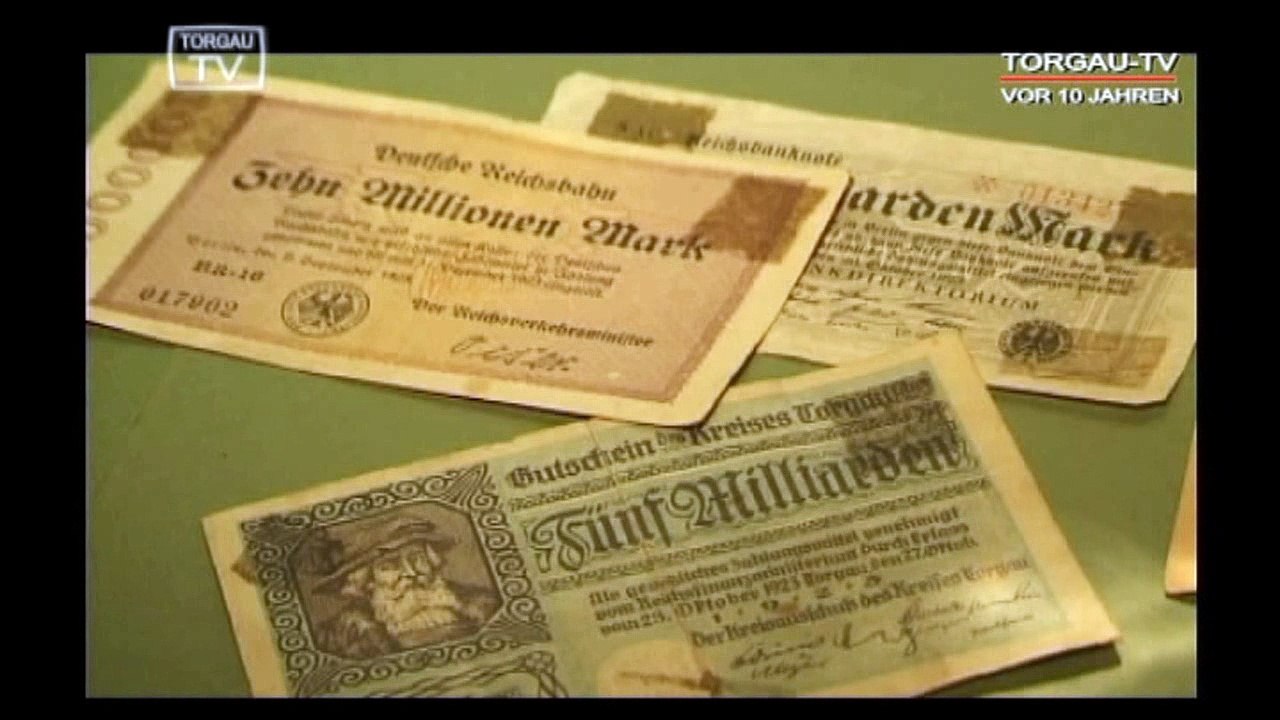 Vor zehn Jahren: Ausstellung Historische Banknoten