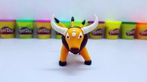 How To Make Pokemon Tauros from Pokemon Go out of Play Doh ❤ Play Doh With Me!-OV3eHeXmiJM