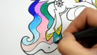 My Little Pony Princess Celestia Coloring Book_ Pages Colors and Glitter Fun arts for kids-UXZEdhmVei4