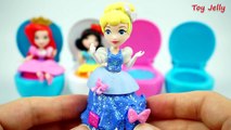 Disney Princess Slime Fart Putty Surprise Toilet Toys,Belle,Snow White,Ariel,Cinderella,Sh