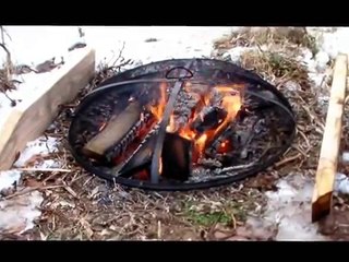 Making Shell Temper for Primitive Pottery