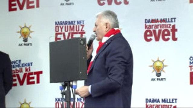 Erzincan Başbakan Binali Yıldırım Erzincan'da Konuştu