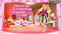 Barbie Valentines Patchwork Dress - Barbie Dress Up Game for Girls