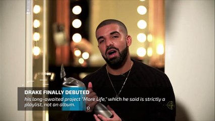 Drake unveils latest playlist 'More Life'