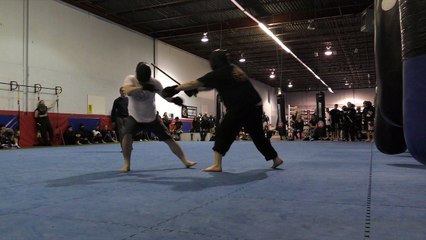 Eric vs Derek - Single Stick - Beat the Crap Out of Cancer VII - November 12 - 2016