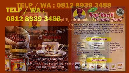 TELP/WA: 0812 8939 3488 Kopi Krba Untuk Diabetes, Kopi Mengurangi Diabetes
