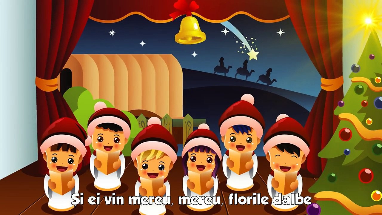 Iata vin colindatori - Cantec de iarna pentru copii | CanteceleCopii.ro