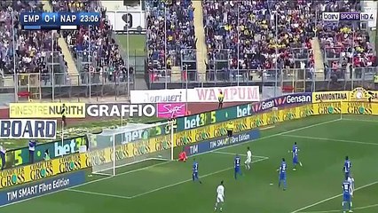 اهداف مباراه نابولي 3-2 امبولي 19-3-2017
