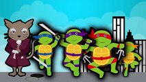 Teenage Mutant Ninja Turtles Finger Family ★ TMNT PEZ Dispenser Daddy Finger Where Are You