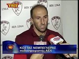 ΑΕΛ-Αναγέννηση Καρδίτσας 1-0 Φιλικό 2013-14  Νεμπεγλέρας, Κυριακίδης δηλώσεις