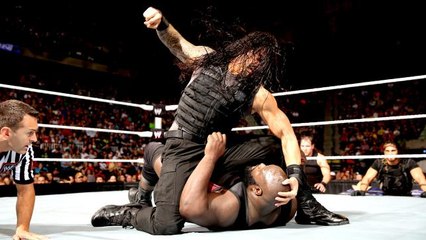 WWE 2017: Randy Orton vs Dean Ambrose vs Roman Reigns