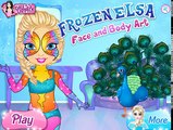 Искусство бабочка дисней Эльза лицо для замороженный замороженные Игры Дети составить Руководство видео