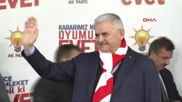 Erzincan Başbakan Binali Yıldırım Erzincan'da Konuştu