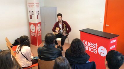 Broken Back à la rédaction Ouest-France