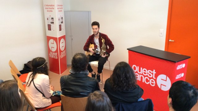 Broken Back à la rédaction Ouest-France