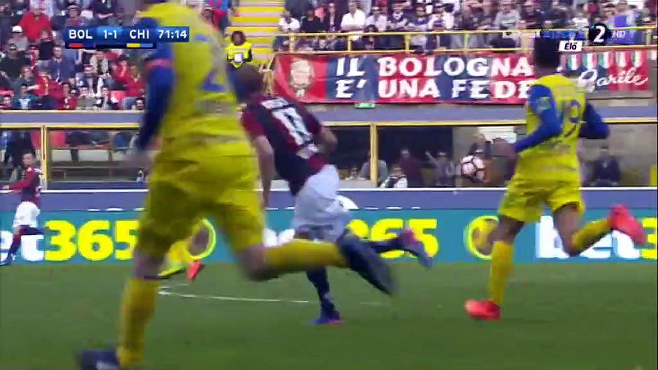 Blerim Dzemaili Goal HD - Bologna 2-1 Chievo - 19.03.2017