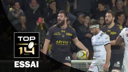 TOP 14 ‐ Essai Mathieu TANGUY (SR) – La Rochelle-Brive – J21 – Saison 2016/2017