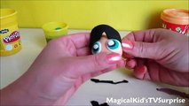 3D Modeling Video Power Puff Girls from Play-Doh Bubbles, Blossom and Buttecup