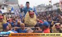Nasdem Deklarasi Dukung Ridwan Kamil Jadi Cagub Jabar 2018
