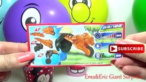 Надувные шарики поп Добрее сюрприз яйцо Игрушки Узнайте цвета для Дети Дети видео с сюрпризы