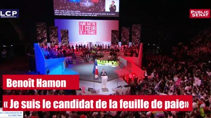 REPLAY. Benoît Hamon : "Je suis le candidat de la feuille de paie"
