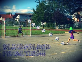 BLINDFOLDED PENALTIES!!!