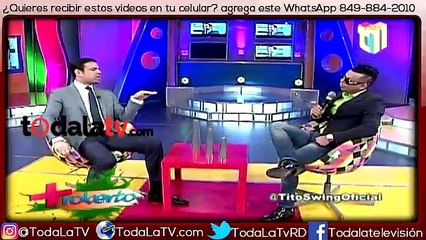 Tito Swing le dice a Robertico que el rating a bajado después de que Cheddy se fue-Mas Roberto-Video