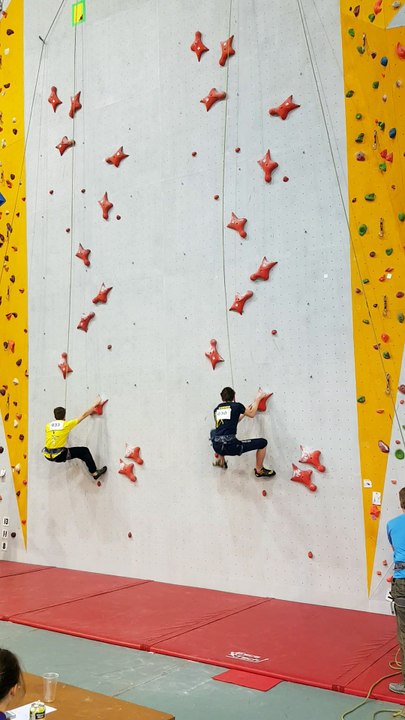 Championnat de Normandie escalade de vitesse à...
