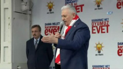 Başbakan Yıldırım, "Kılıçdaroğlu'nun Keyfi İçin 2 Tane mi Cumhurbaşkanı Seçeceğiz.