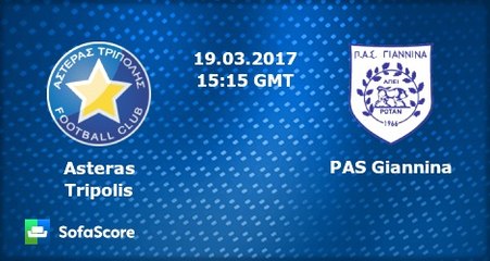 Michalis Manias Goal HD - Asteras T. 1-1 Giannina 19.03.2017