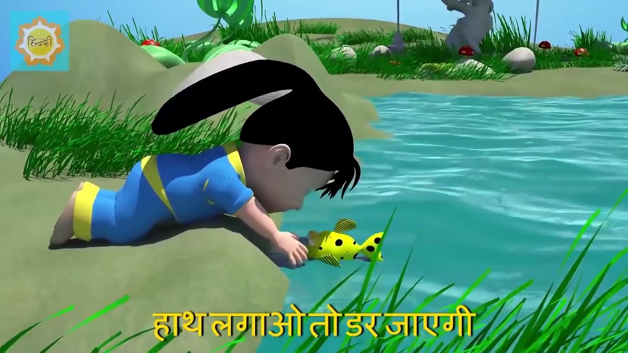Akkad Bakkad Bambe Bo Hindi Poem | Top 10 Action Songs | Nursery Rhymes Collection In Hind