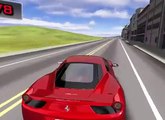 3D Ferrari F458 Games - Ferrari Test - Ferrari Racing Kids Games