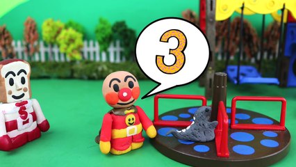 Godzilla VS gradually Godzilla's baby and Anpanman's love