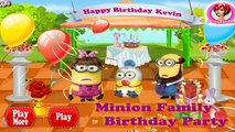 Minion Family Birthday Party - Minions The Movie Birthday Party Video Game