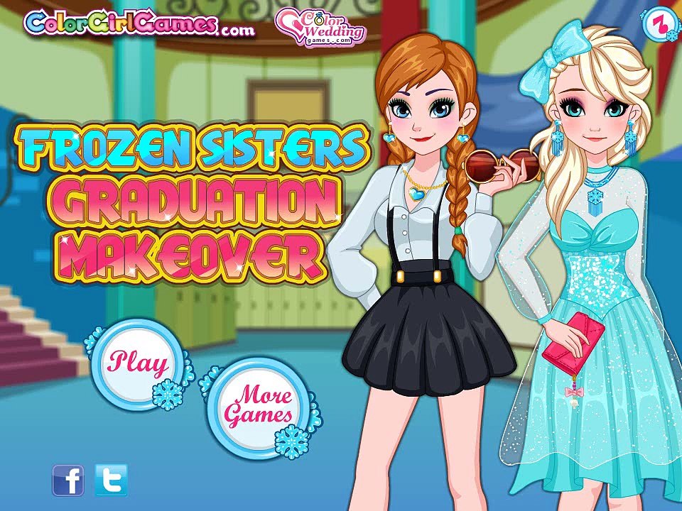 Frozen Sisters Prom: Disney princess Frozen - Best Baby Games For Girls