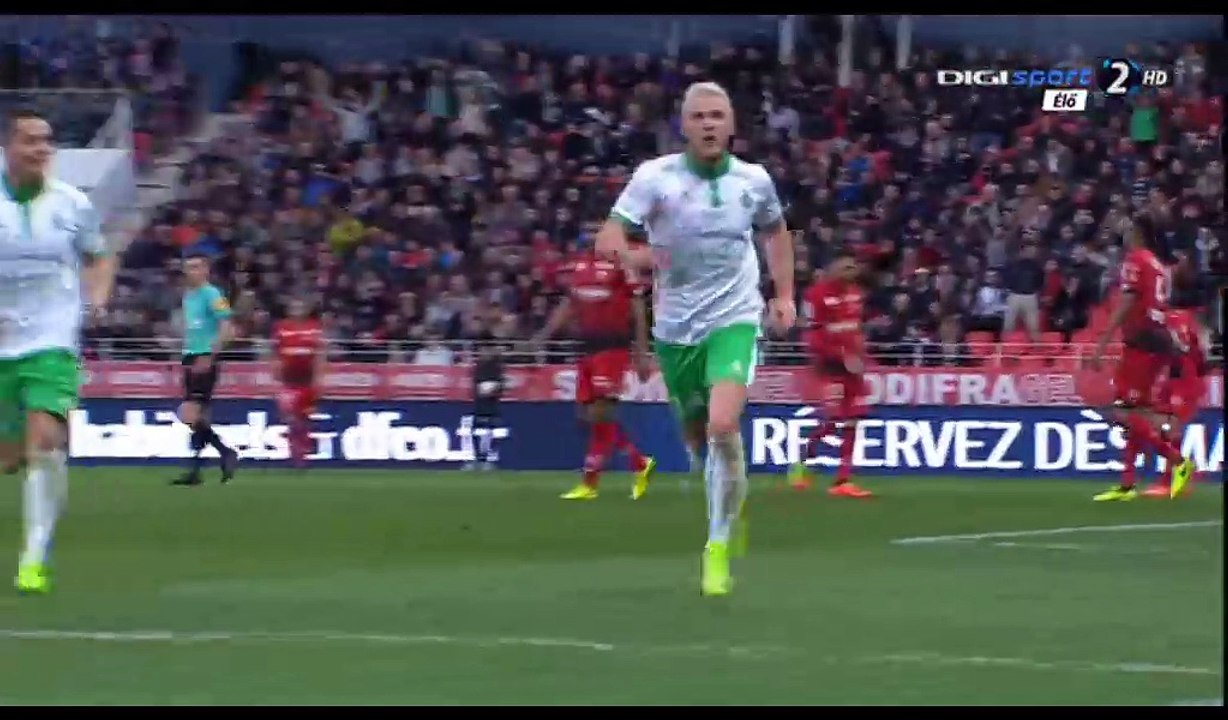Jordan Veretout Goal HD - Dijon 0-1 St Etienne - 19.03.2017