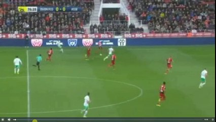 Veretout Goal - Dijon Footbal vs Saint-Etienne  0-1  19.03.2017 (HD)