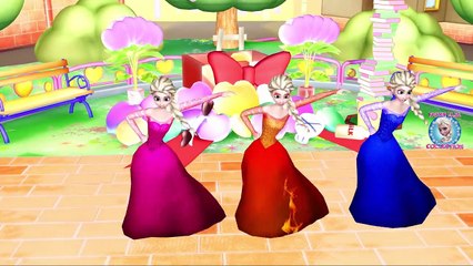 Frozen Princess Elsa Singing Old McDonald and Incy Wincy Spider, Baa Baa Black Sheep 3D Rh