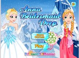 Анна подружка невесты приготовительный видео играть для милая девочки-замороженные Принцесса Анна Игры