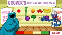Sesame Street Cookie Monster Eats Grovers Fruit And Vegetable Stand