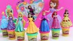 10 Disney Princess MagiClip Collection Merida Belle Snow Ariel Elsa Anna Play Doh 12 Fashi