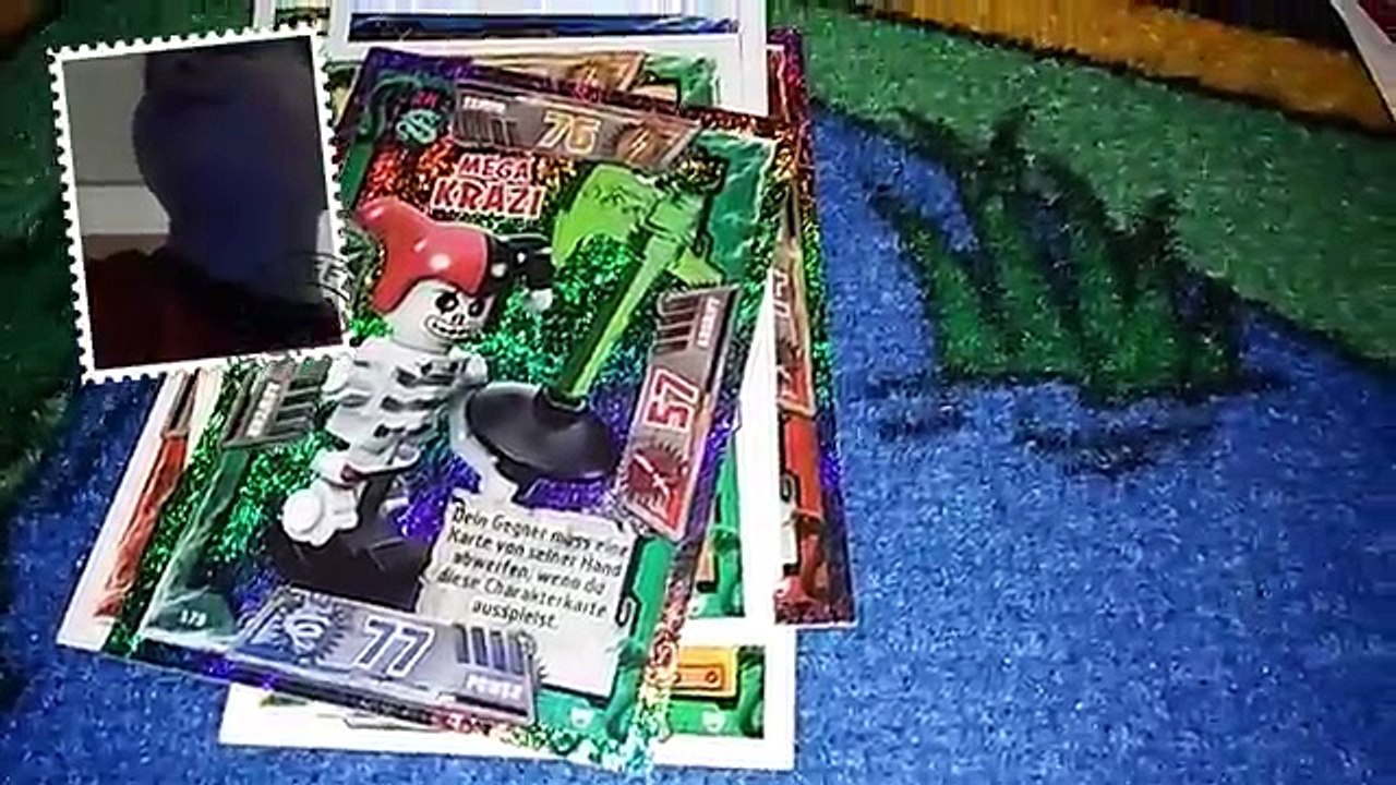 Ich zeige meine Ninjago Karten